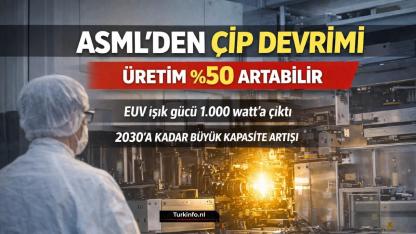 Hollandalı ASML EUV Teknolojisinde Çığır Açtı: Çip Üretimi %50 Artacak