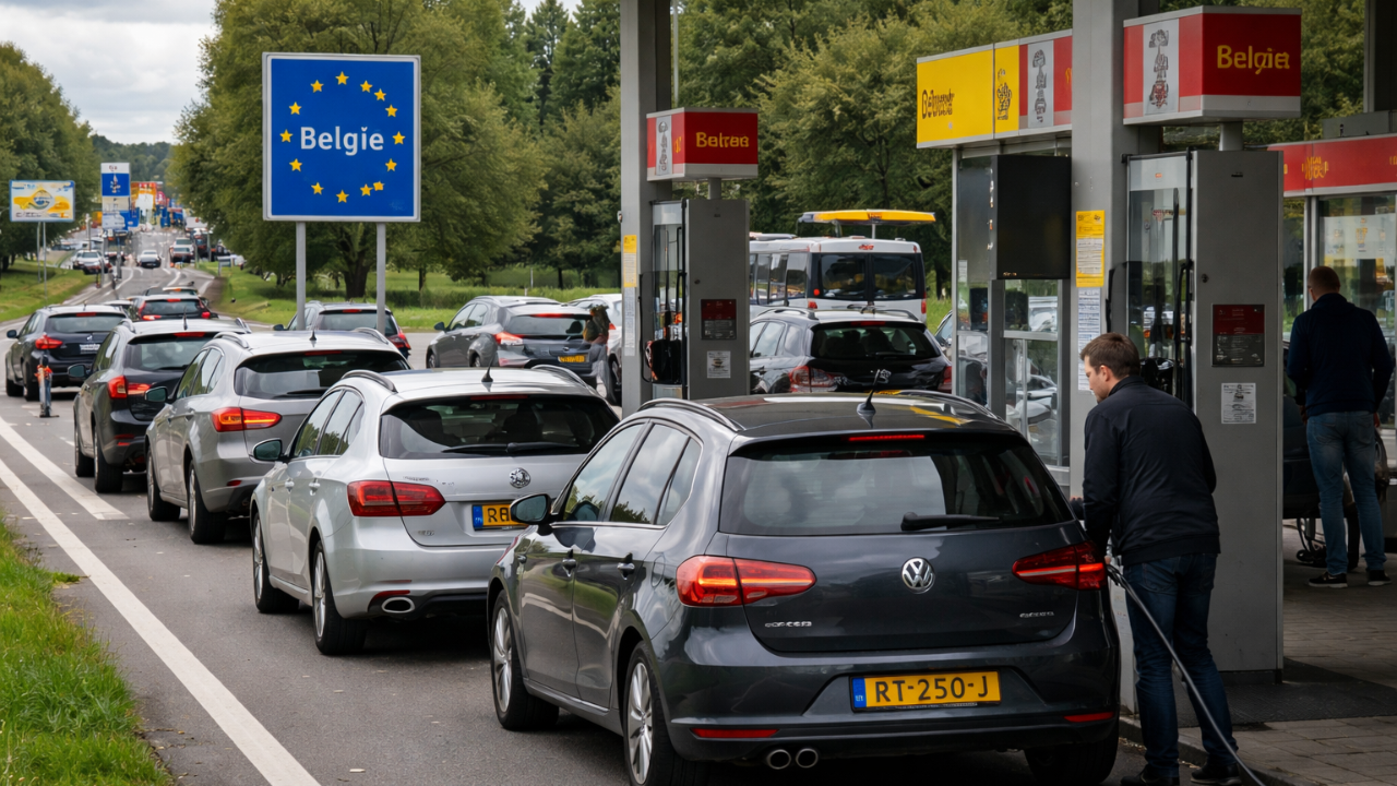 Hollandalılar Belçika’ya Akın Etti: 1 Haftada 14 Milyon Euroluk Alışveriş