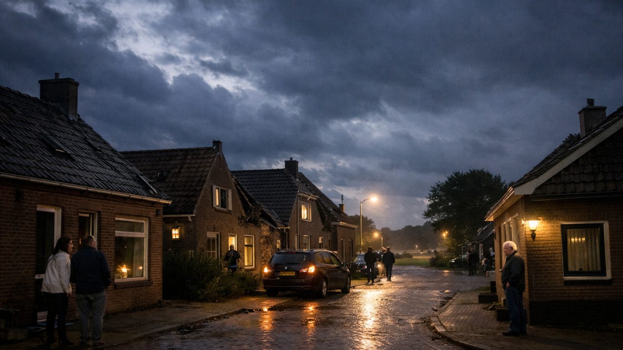 Hollanda’nın Drenthe Bölgesinde Gece Depremi: Evler Sallandı