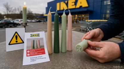 IKEA Mum Geri Çağırma: Avrupa’da Yangın Riski Uyarısı