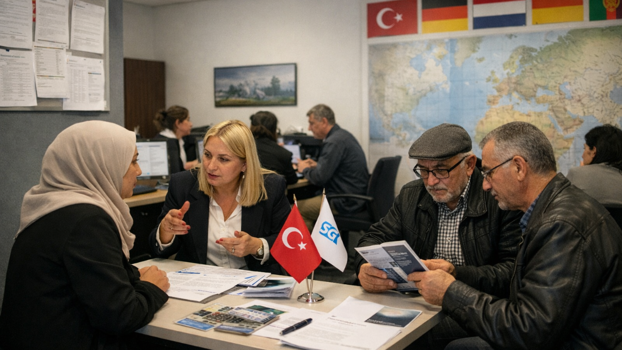 SGK’dan Gurbetçilere Sosyal Güvenlik Rehberi