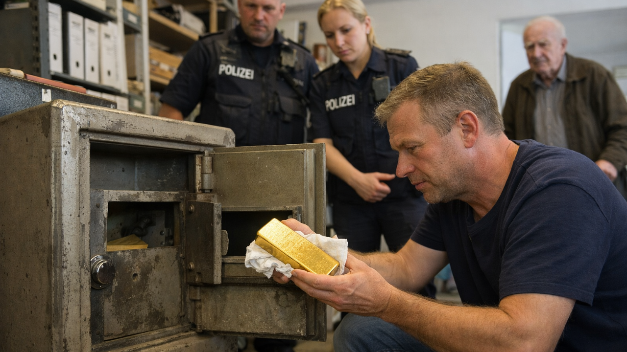 15 Euroya Alınan Kasadan 32 Bin Euroluk Altın Çıktı