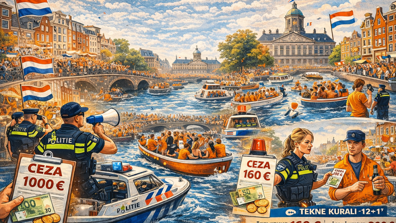 Amsterdam Kral Günü İçin Sıkı Önlemler Alıyor