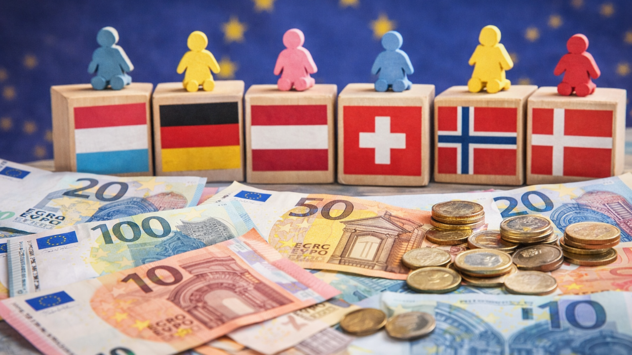 Avrupa’da Çocuk Parası Sıralaması Değişti: Hangi Ülke Ne Kadar Veriyor?