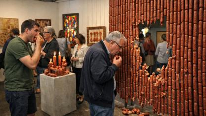 Brugge’de Şaşırtan Olay: Sanat Eserini Yediler