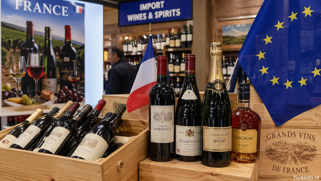 Fransa Alkollü İçecek İhracatında Zirvede: Hollanda İlk 3’te