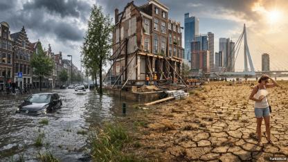 Hollanda İçin Korkutan Senaryo: İklim Değişikliğine Hazır Değil