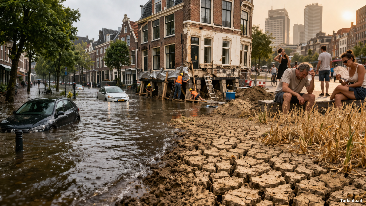 Hollanda İçin Korkutan Senaryo: İklim Değişikliğine Hazır Değil