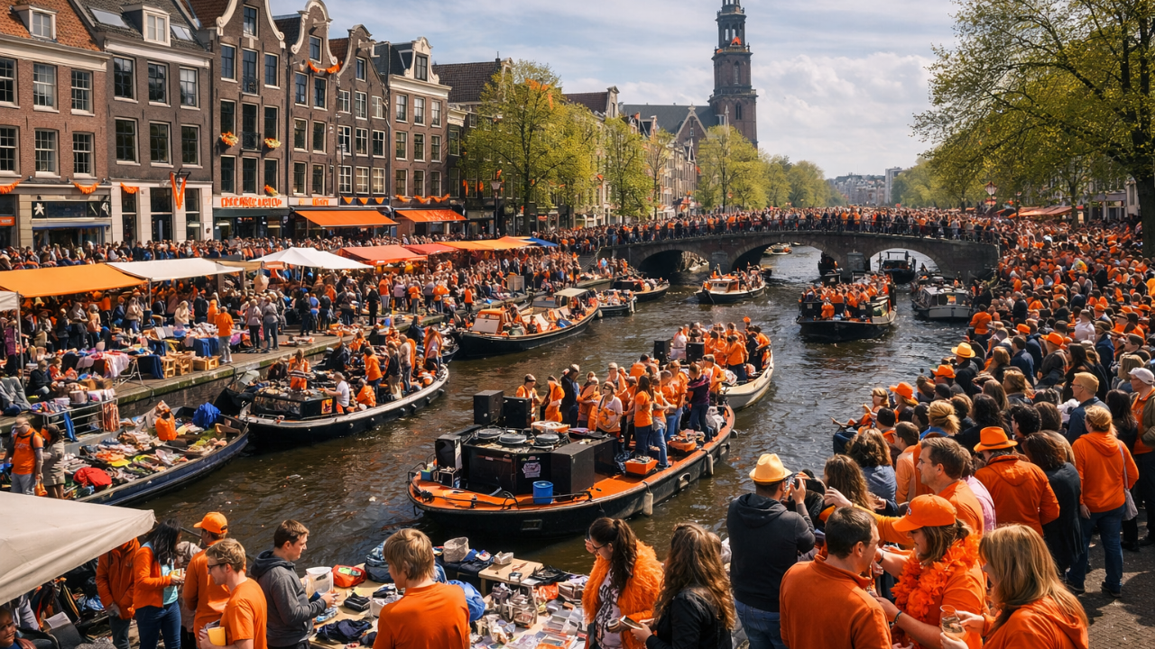 Hollanda Kral Günü 2026: Ülke Dev Festivale Dönüşüyor