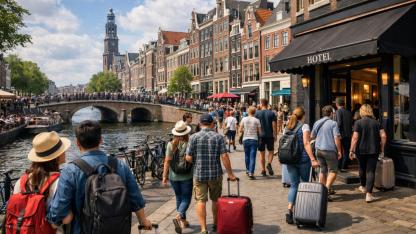Hollanda Turizminde Yabancı Ziyaretçi Artışı Öne Çıktı