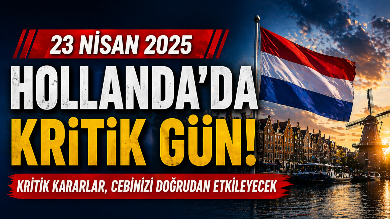 Hollanda’da 23 Nisan Gündemi: Bütçe Görüşmeleri, Akaryakıt Desteği ve 49 Euro Ulaşım Planı