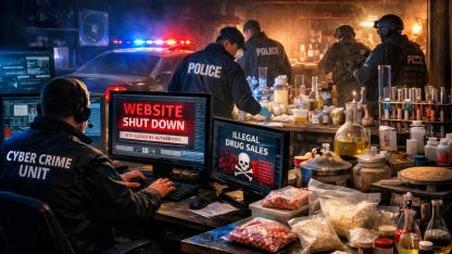 Hollanda’da 43 Yasa Dışı Uyuşturucu Sitesi Kapatıldı