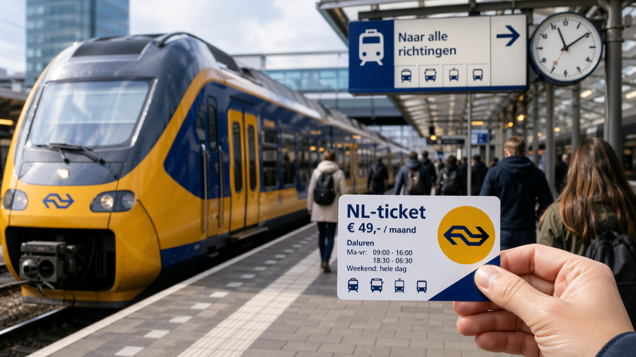 Hollanda’da 49 Euro NL-ticket Planı: Şartlar, Süre ve Tüm Detaylar