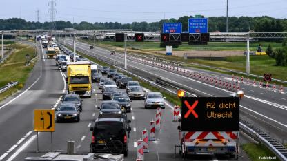 Hollanda’da A2 Kapanışında Trafik Rahatladı: Yeni Önlemler Etkili Oldu