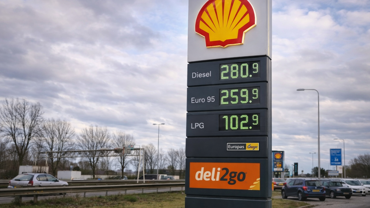 Hollanda’da Akaryakıt Fiyatları Rekor Kırdı: Sürücüler Belçika’ya Yöneldi