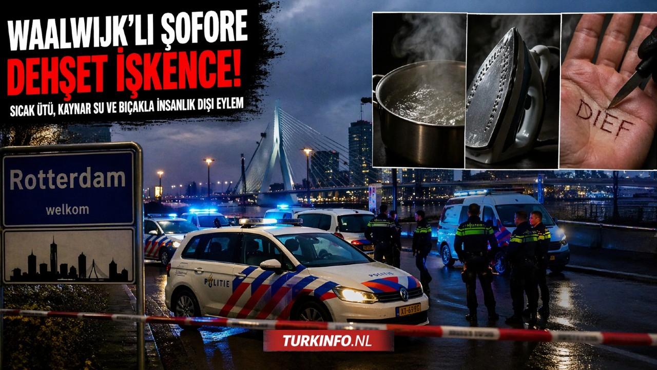 Hollanda’da Kaçırılan Şoföre insanlık Dışı İşkence