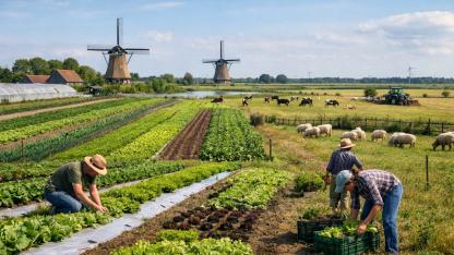 Hollanda’da Organik Tarım Alanı 2025’te Büyüdü