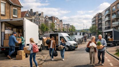 Hollanda’da taşınma mesafesi rekor seviyeye çıktı