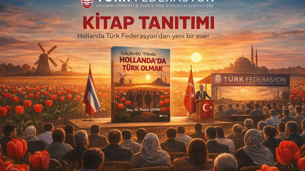 Hollanda’da Türk Göçünün 60 Yılı Kitapla Anlatılıyor