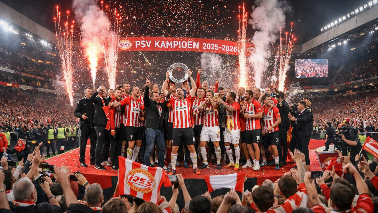 PSV Eredivisie 2026 Şampiyonu Oldu
