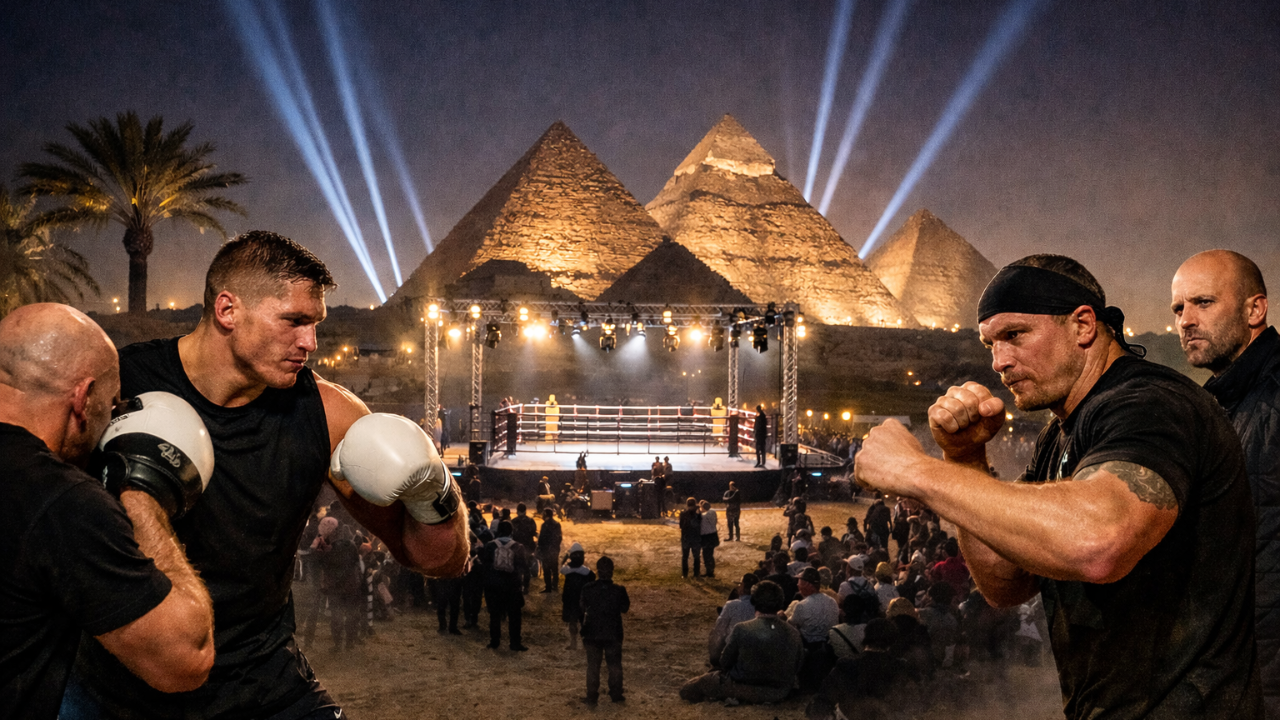 Rico Verhoeven Piramitlerde Tarihi Maça Hazırlanıyor