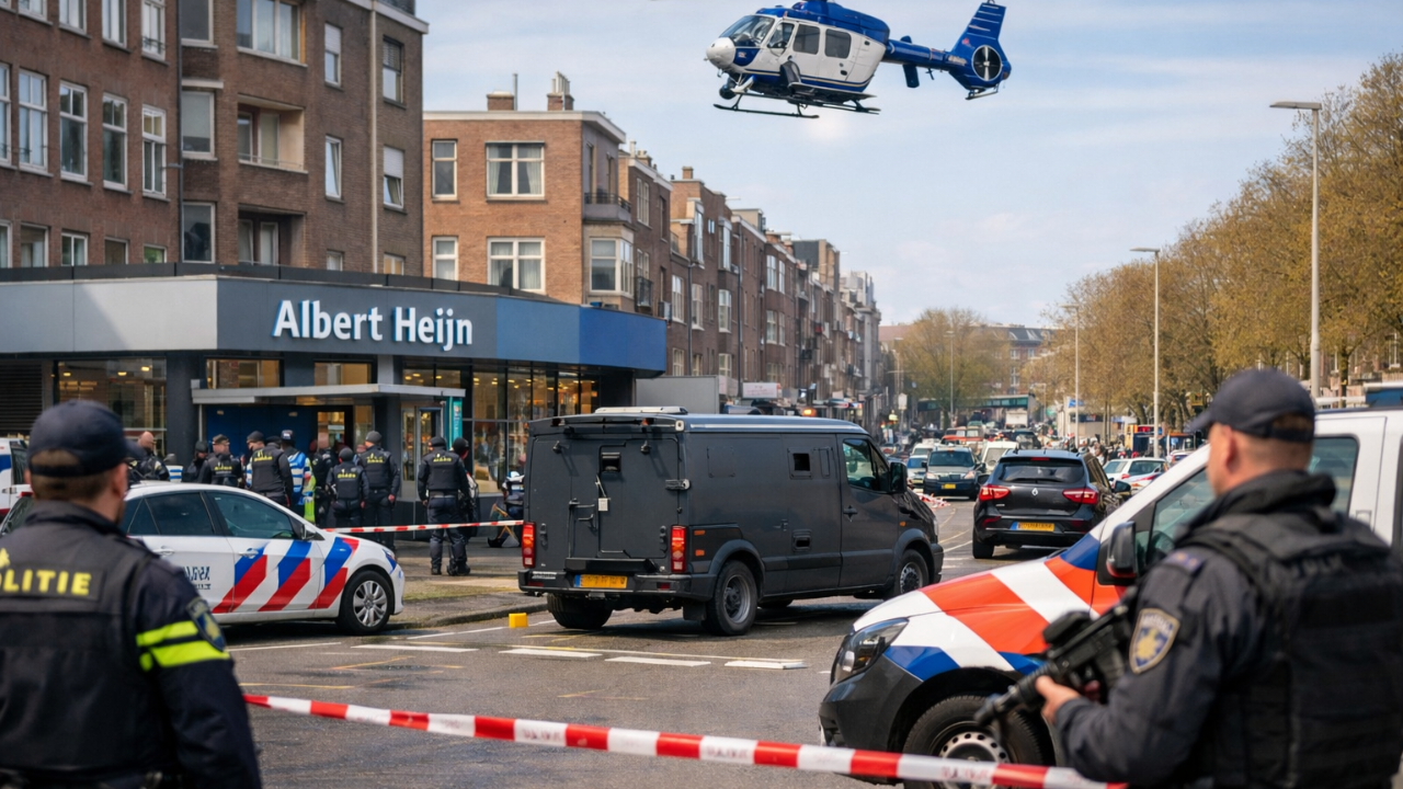 Rotterdam’da Silahlı Soygun: Şüpheli Kaçtı