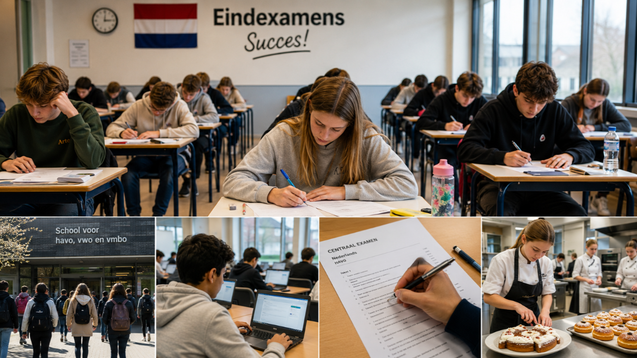 Hollanda’da Final Sınavı Maratonu Başladı: 185 Bin Öğrenci Geleceği İçin Yarışıyor