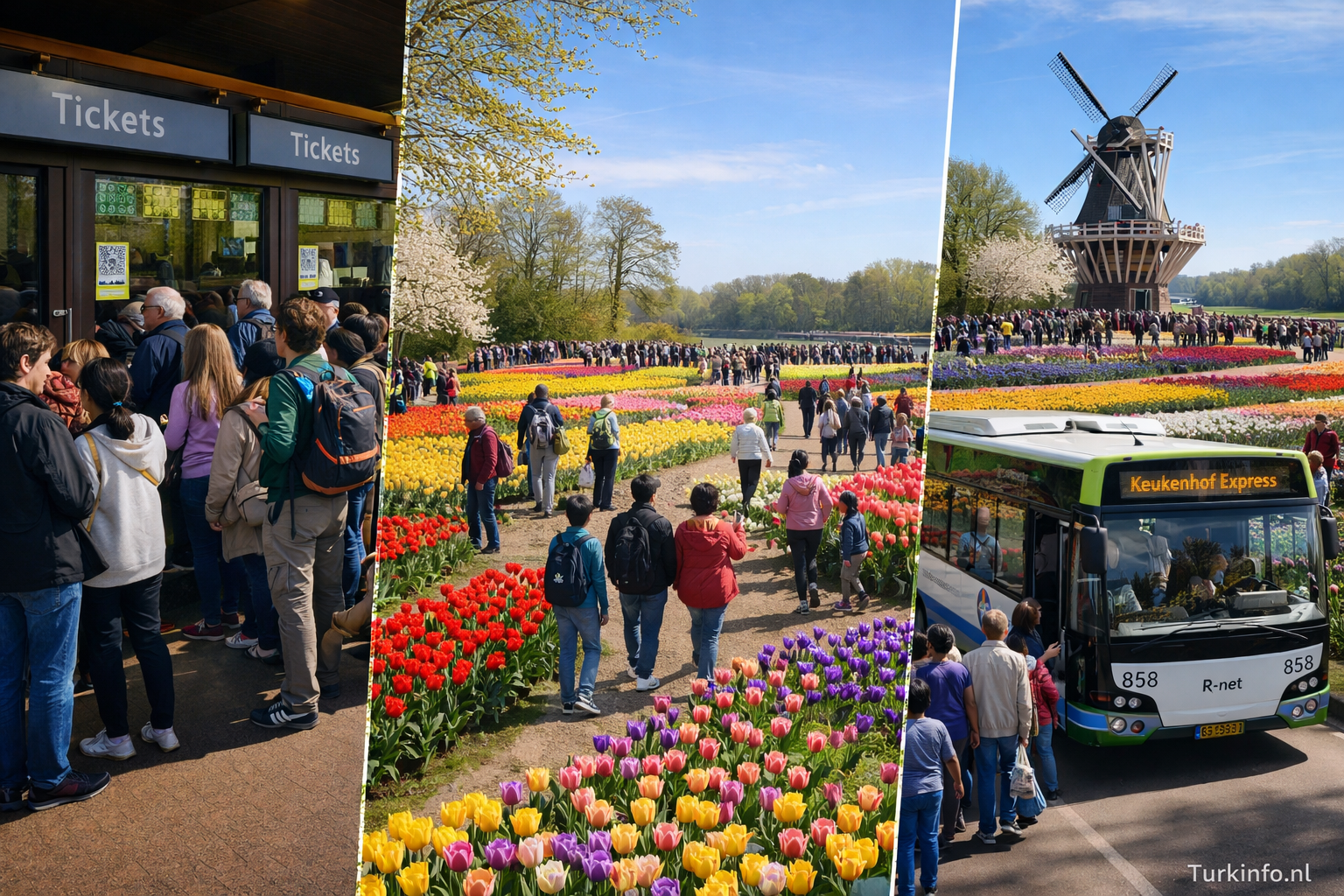 Hollanda’da Dünyanın En Büyük Lale Bahçesi Ziyarete Açıldı
