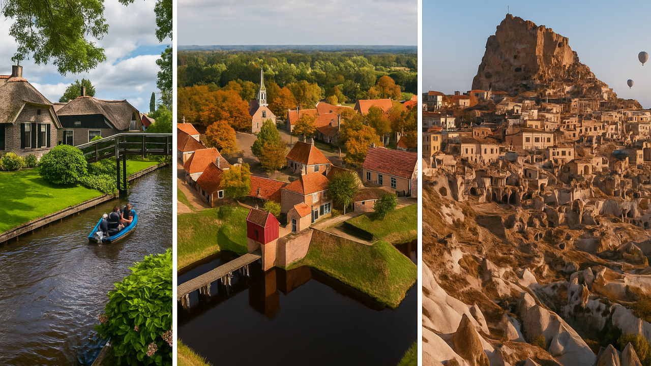 Dünyanın En Güzel Köyleri Listesinde Türkiye ve Hollanda!